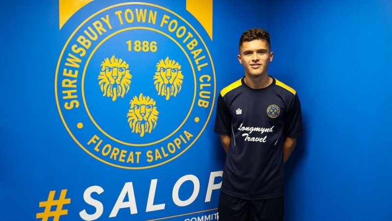 Ryan Giles joins Shrewsbury Town on loan 