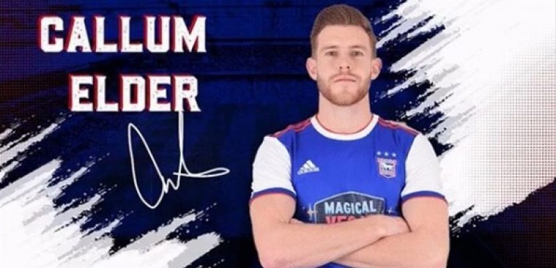 ​Callum Elder joins Ipswich Town on loan until the end of the season
